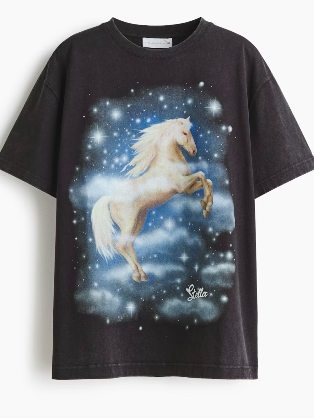 Stella McCartney x collab H&M limited edition  Black Horse Graphic Tee sold out